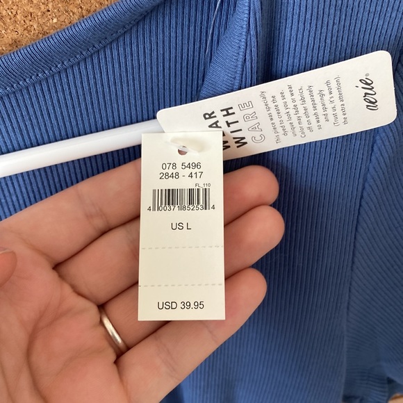 Blue Aerie Bodysuit - Picture 3 of 3